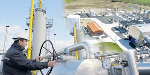 Yeraltı depolarında 16 günlük gaz bulunuyor