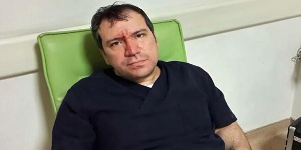Sanıklar: Doktor yere düşerek yaralandı