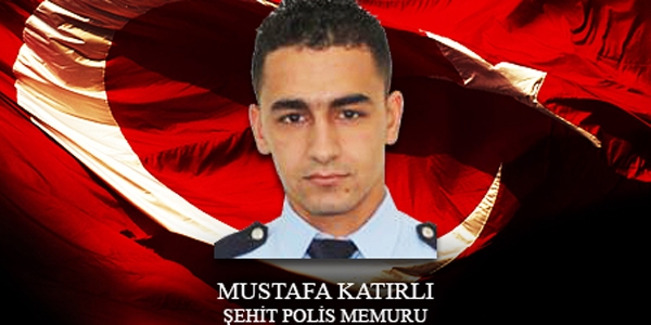 EGM'den ehit polis Mustafa Katrl iin taziye mesaj