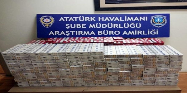 Atatürk Havalimanı'nda kaçakçılık operasyonu