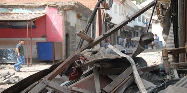 PKK'lılar, Sur'da tarihi camiyi yaktı