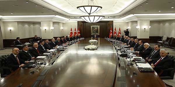 Bakanlar Kurulu Ahmet Davutoğlu başkanlığında toplandı