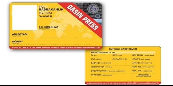 Basın Kartı Komisyonu 16 Aralık'ta toplanacak