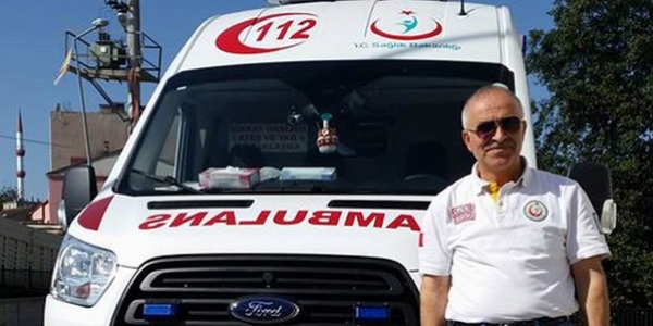 Hastaya müdahaleye giden ambulans şoförü darp edildi