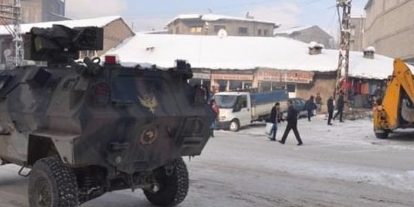 Yksekova'da sokaa kma yasa ilan edildi