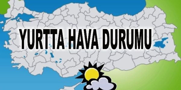 Meteoroloji'den günlük hava tahmini