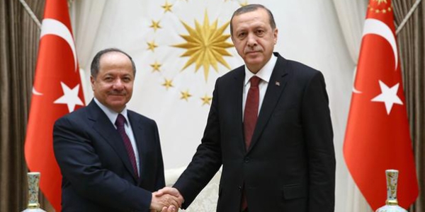 Cumhurbaşkanı Erdoğan, Barzani görüşmesi sona erdi