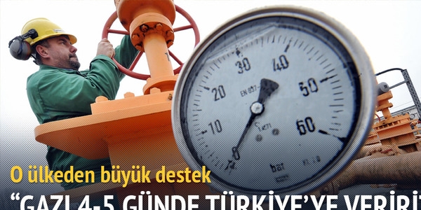 Katar'n Gaz 4-5 gnde Trkiye'de