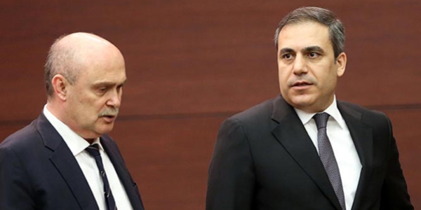 İbadi, MİT Müsteşarı Fidan ve Sinirlioğlu ile görüştü
