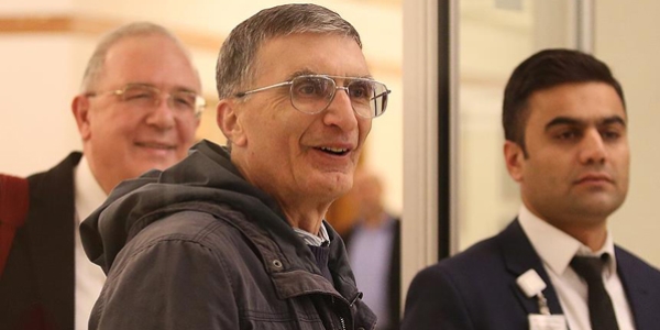 Nobel ödüllü Sancar, Türkiye'ye geldi