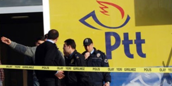 Gaziantep'te PTT şubesinde silahlı soygun
