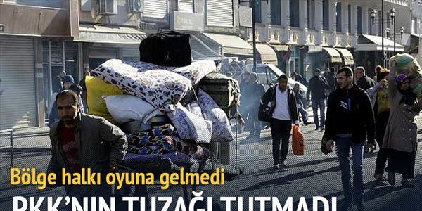PKK'nın Oyunu tutmadı