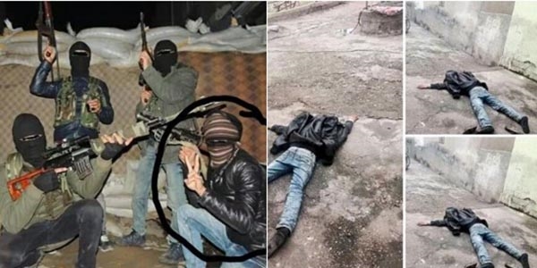 Sosyal medyada elinde roketatarla görüntülenen terörist yakalandı
