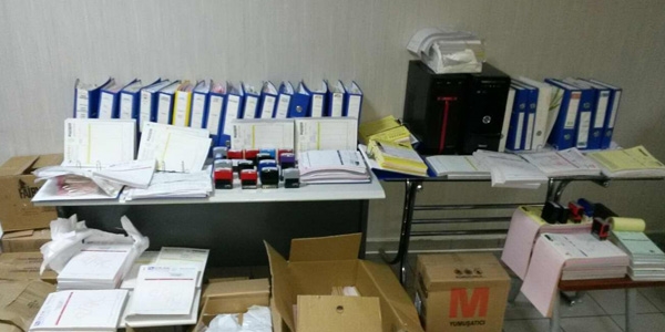 13 milyar liralık naylon fatura ele geçirildi