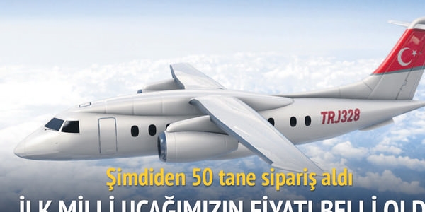 Milli uçağın fiyatı 20 milyon $