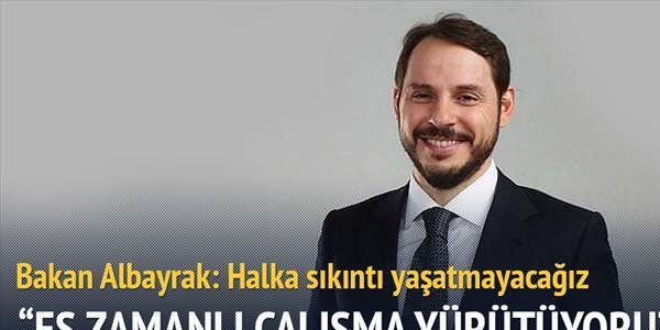 Albayrak: Doğalgaz için senaryolarımız hazır