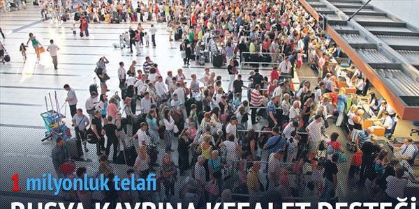 Rus krizinde turist kaybına: Hükümet'ten destek paketi