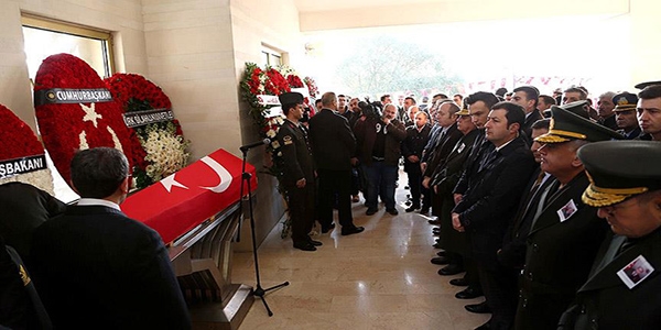Şehit uzman çavuş Yeniören son yolculuğuna uğurlandı