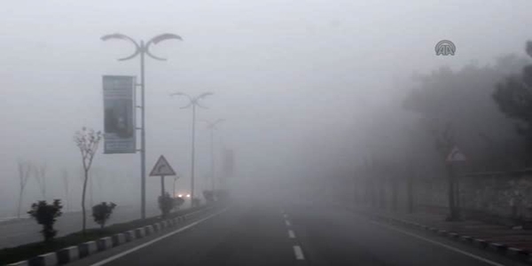 Manisa'da Yoğun Sis