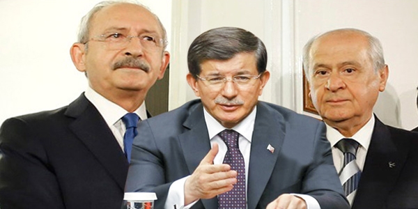 Davutoğlu muhalefet liderlerinden randevu istedi