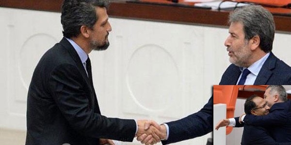 AK Partili vekil HDP'li vekilin Noelini kutladı