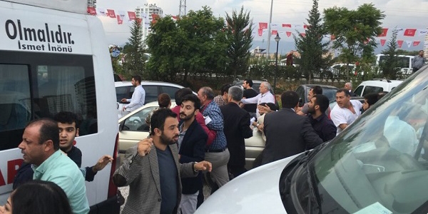 CHP'li delegeler arasndaki szl tartma arbedeye dnt