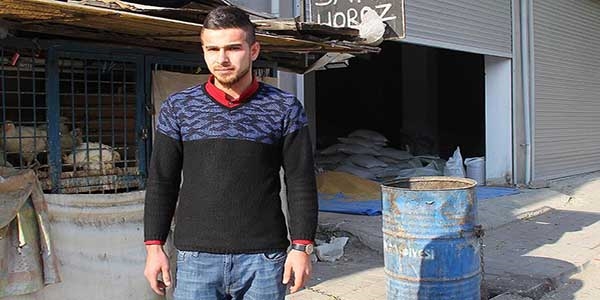 Bombaya tekme atan genç konuştu