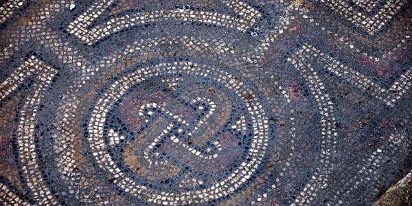 Osmaniye'de Roma dnemine ait mozaik bulundu