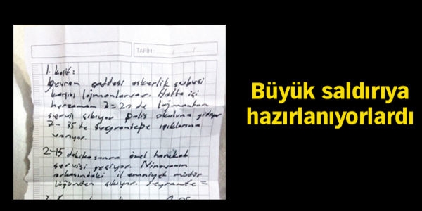 Diyarbakır'da yakalanan 3 PKK'lı polisleri takip etmiş