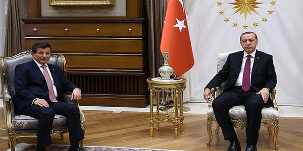 Cumhurbaşkanı Erdoğan, Başbakan Davutoğlu'nu kabul edecek
