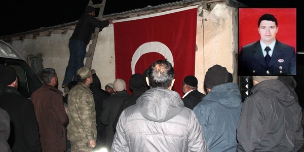 Şehit uzman çavuş'un acı haberi babaevine ulaştı