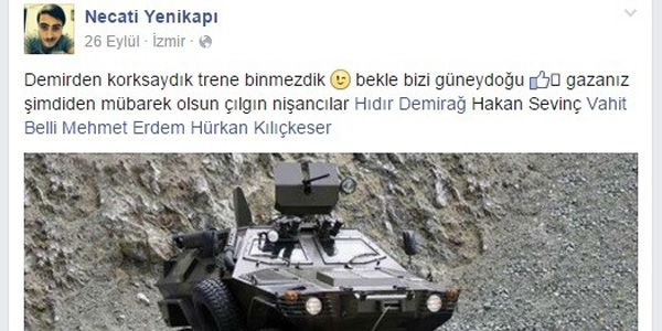 Cizre'de şehit olan askerin İzmir'deki babaevinde yas var