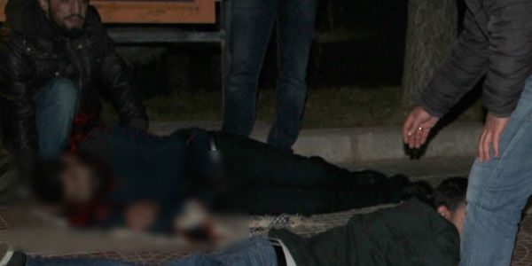 Polise atmak istediği bomba elinde patladı