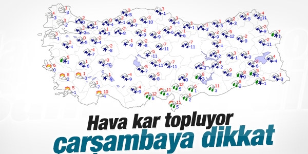 İstanbul'da kar yağışı başladı