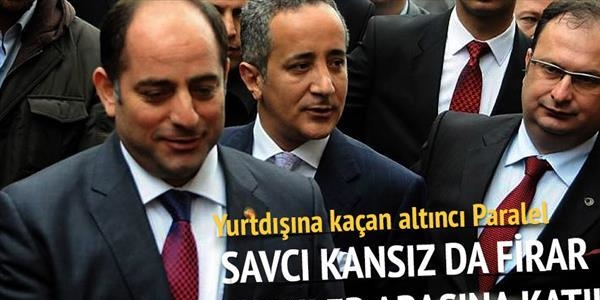 Paralel savcı Cihan Kansız da kaçtı
