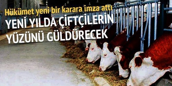 Çiftçiye gübre ve yem müjdesi