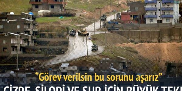 Cizre ve Sur'a büyük teklif