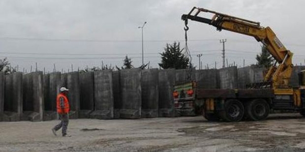 Askerin kaçırıldığı sınır hattı duvarla kapatıldı