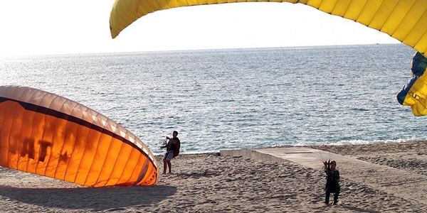 Alanya'da güneşli hava vatandaşları mutlu etti
