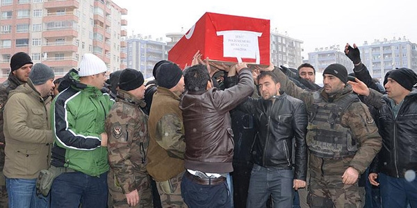 Şehit polis Musa Yüce son yolculuğuna uğurlandı