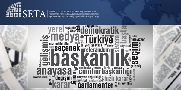 SETA, Köşe yazılarını inceledi