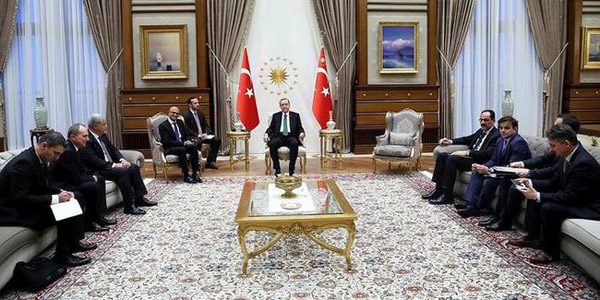 Cumhurbaşkanı Erdoğan, Microsoft CEO'sunu kabul etti