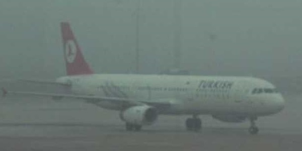 Şanlıurfa'da THY akşam uçuşları iptal