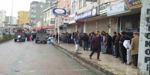 Cizre'de halka gda kolileri datld