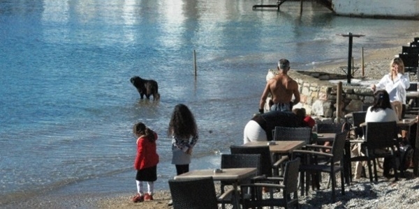 Bodrum'a kış gelmedi