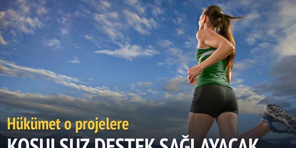 Gençlere sanat ve sporda koşulsuz destek