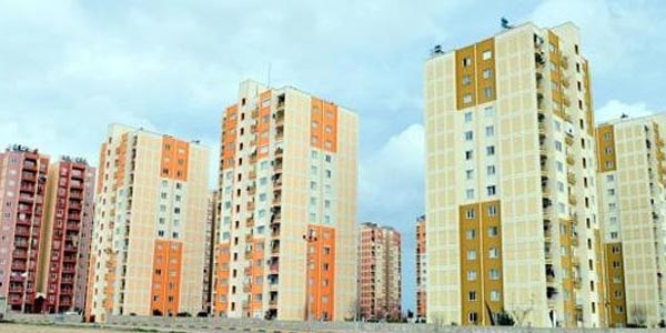 TOKİ konutlarına emeklilerden 12 kat talep