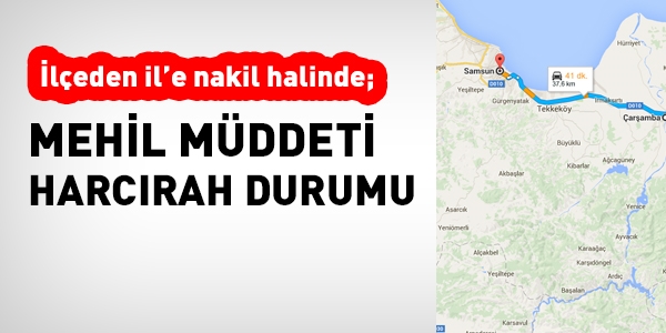 leden il'e nakil halinde mehil mddeti ve harcrah durumu