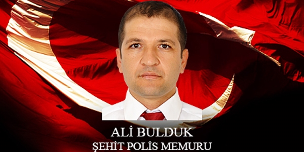 EGM'den ehit polis memuru Ali Bulduk iin taziye mesaj