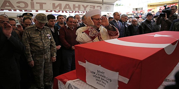 Şehit Uzman Çavuş Şahin son yolculuğuna uğurlandı